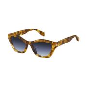 Stijlvolle Zonnebril Azure Grijs Havana Frame Marc Jacobs , Brown , Da...