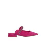 Strass Ballet Flats Alma EN Pena , Pink , Dames