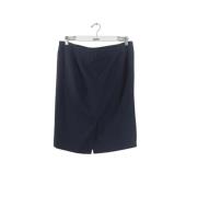Pre-owned Polyester bottoms Burberry Vintage , Blue , Dames