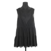 Pre-owned Polyester dresses Chloé Pre-owned , Black , Dames