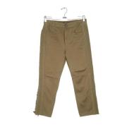 Pre-owned Cotton bottoms Isabel Marant Pre-owned , Brown , Dames
