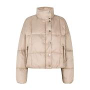 Taupe Puffer Jacket Baum und Pferdgarten , Beige , Dames