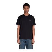 Katoenen T-Shirts A.p.c. , Black , Heren