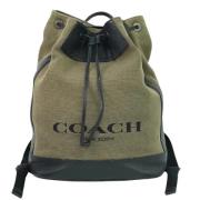 Pre-owned Canvas backpacks Coach Pre-owned , Green , Dames