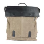 Pre-owned Suede backpacks Christian Louboutin Pre-owned , Beige , Dame...