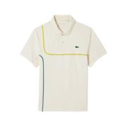 Ultra-Dry Piqué Tennis Polo Lacoste , White , Heren