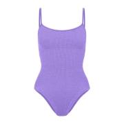 Stoute Spaghetti-Strap Badpak Hunza G , Purple , Dames