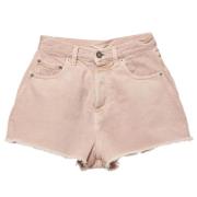 Pre-owned Denim bottoms Yves Saint Laurent Vintage , Pink , Dames