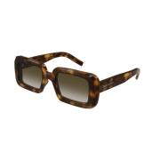 Sunrise Brown Havana Zonnebril Saint Laurent , Brown , Dames