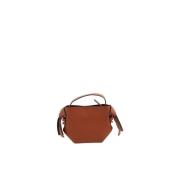 Pre-owned Leather handbags Acne Studios Pre-owned , Brown , Dames