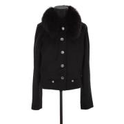 Pre-owned Cashmere outerwear Dior Vintage , Black , Dames