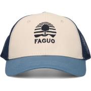 Trucker Cap Heads Katoen Blauw Faguo , Multicolor , Heren