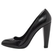 Pre-owned Leather heels Miu Miu Pre-owned , Black , Dames