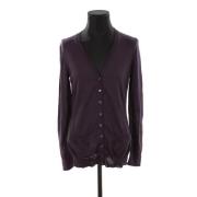 Pre-owned Wool tops Dolce & Gabbana Pre-owned , Purple , Dames