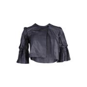Pre-owned Silk outerwear Stella McCartney Pre-owned , Gray , Dames