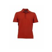 Klassieke Polo Shirt voor Mannen Herno , Red , Heren