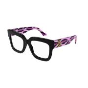 Zwarte Frame Gg1549O 003 Zonnebril Gucci , Black , Heren