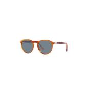 Stijlvolle Unisex Zonnebril Acetaat Kristal Persol , Brown , Heren