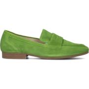 Groene Loafers met Stijl Gabor , Green , Dames