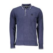 Blauw Contrast Polo Shirt North Sails , Blue , Heren