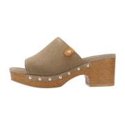 Stijlvolle Platte Sandalen Carmela , Brown , Dames