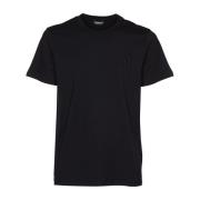 Stijlvolle T-shirts en Polos Dondup , Black , Heren