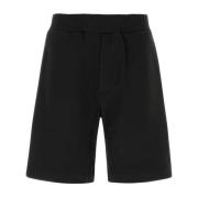 Zwarte katoenen Bermuda shorts 1017 Alyx 9SM , Black , Heren