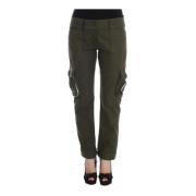 Groene Cargo Broek voor Vrouwen Ermanno Scervino , Green , Dames