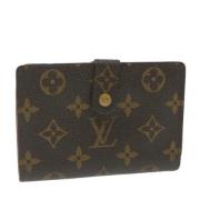 Pre-owned Canvas wallets Louis Vuitton Vintage , Brown , Dames