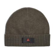 Groene Wollen Beanie Muts Peuterey , Green , Heren