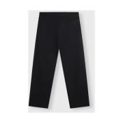 Zwarte Strand Jogger met Ruwe Rand 10Days , Black , Dames