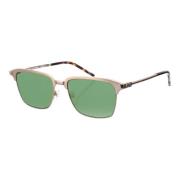 Vierkante Metalen Frame Zonnebril Groene Lenzen Marc Jacobs , Multicol...