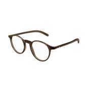 Bruine Klassieke Zonnebril Montblanc , Brown , Unisex