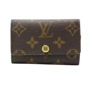 Pre-owned Canvas wallets Louis Vuitton Vintage , Brown , Dames