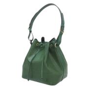 Pre-owned Leather louis-vuitton-bags Louis Vuitton Vintage , Green , D...