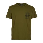 Stijlvolle T-shirts en Polos Dondup , Green , Heren