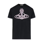Klassieke T-shirts en Polos in Zwart Vivienne Westwood , Black , Heren