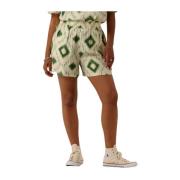 Zandkleurige Shorts Anette Hw Object , Multicolor , Dames