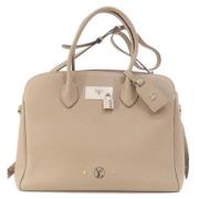 Pre-owned Leather louis-vuitton-bags Louis Vuitton Vintage , Beige , D...