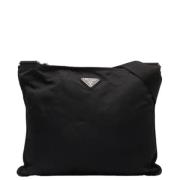 Pre-owned Fabric shoppers Prada Vintage , Black , Dames