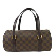 Pre-owned Canvas louis-vuitton-bags Louis Vuitton Vintage , Brown , Da...