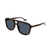 Blauw Havana Zonnebril Gg1494S Gucci , Brown , Heren