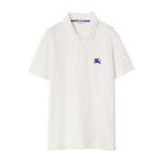 Witte T-shirts en Polos Burberry , White , Heren