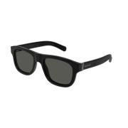 Zwart Grijs Zonnebril Gg1509S 001 Gucci , Black , Unisex