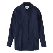 Stijlvolle Blouses Closed , Blue , Dames