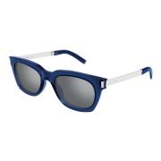 Blue/Silver Sunglasses SL 584 Saint Laurent , Blue , Unisex