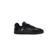 Zwarte Suède Lage Sneakers Adidas , Black , Dames