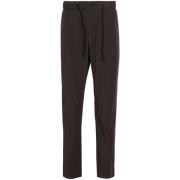 Cropped Trousers Herno , Black , Heren