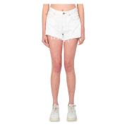 Fringed Honing Shorts Pinko , White , Dames