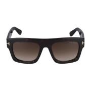 Stijlvolle zonnebril Ft0711 Tom Ford , Black , Unisex